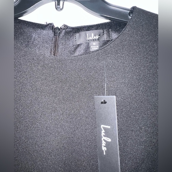 Lulu’s Black Dress - brand new SIZE M - Picture 3 of 3